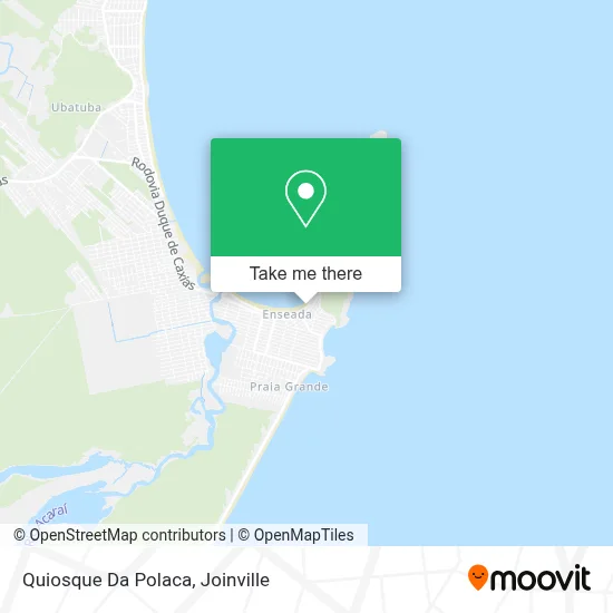 Quiosque Da Polaca map