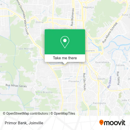 Primor Bank map