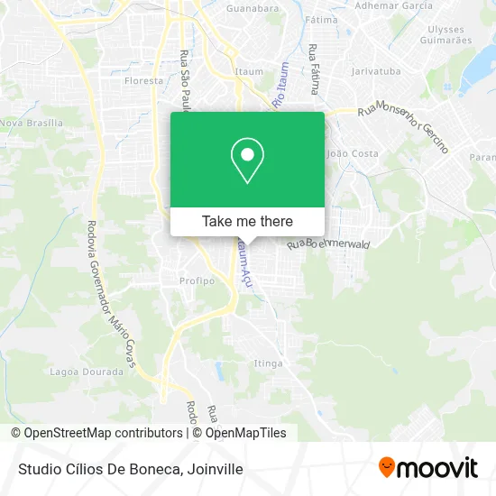 Studio Cílios De Boneca map