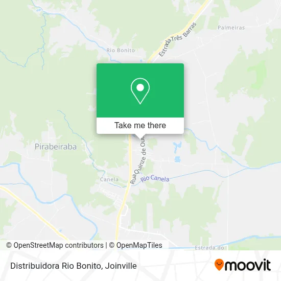 Distribuidora Rio Bonito map
