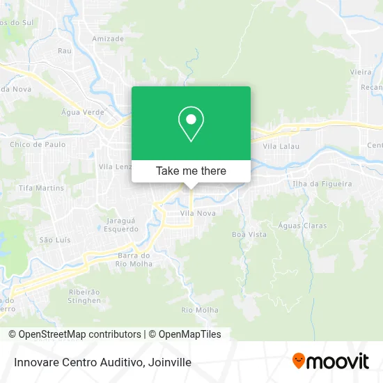 Innovare Centro Auditivo map