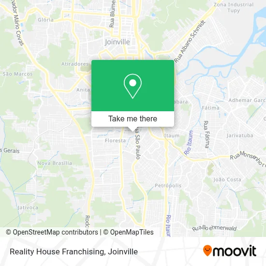 Reality House Franchising map