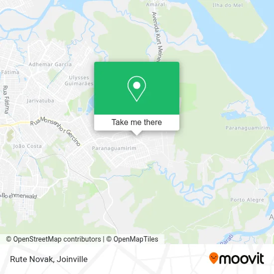 Rute Novak map
