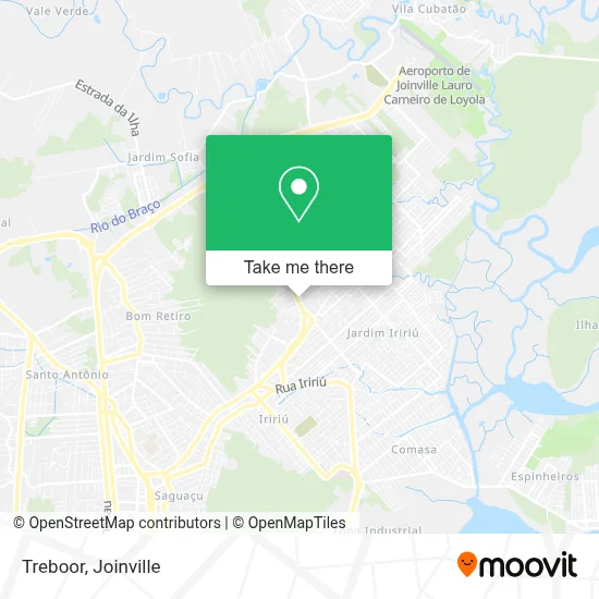 Treboor map