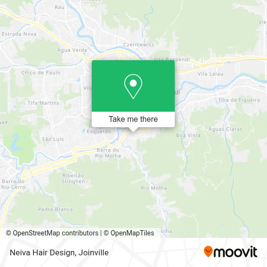 Neiva Hair Design map