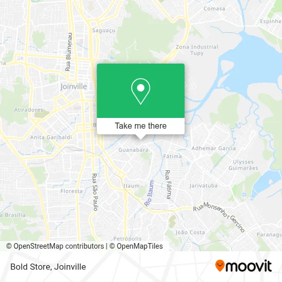 Bold Store map
