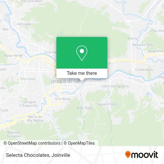 Selecta Chocolates map