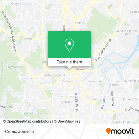 Creas map