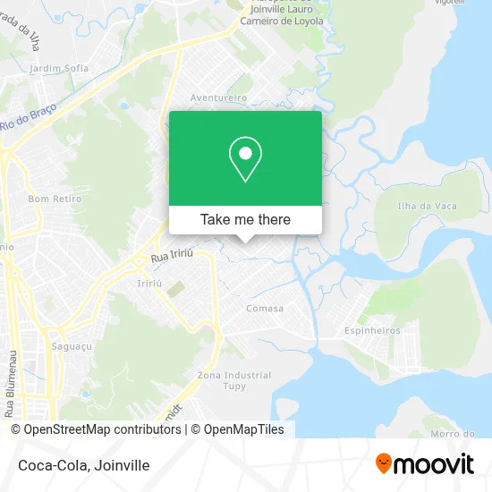 Coca-Cola map