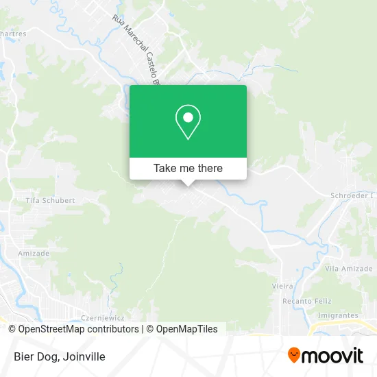 Bier Dog map