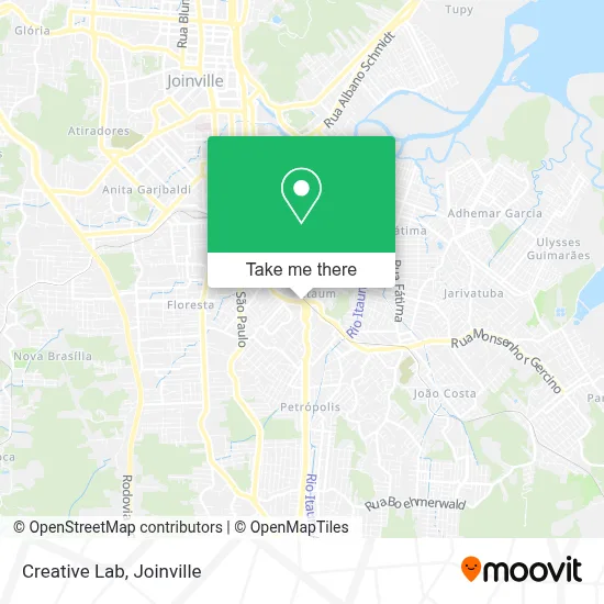 Creative Lab map