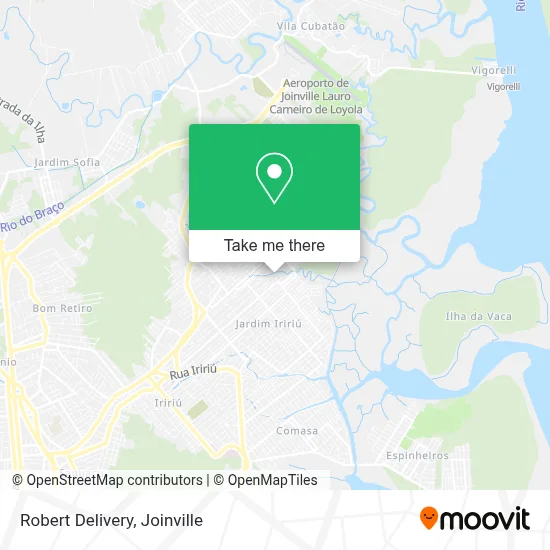 Robert Delivery map