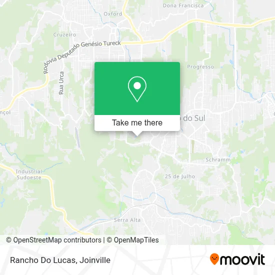 Rancho Do Lucas map