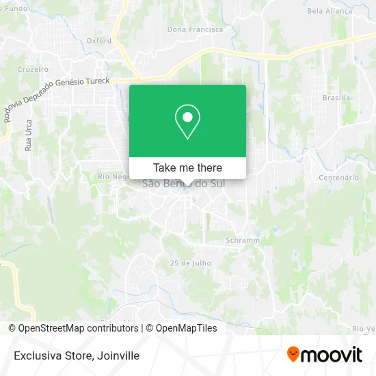 Exclusiva Store map