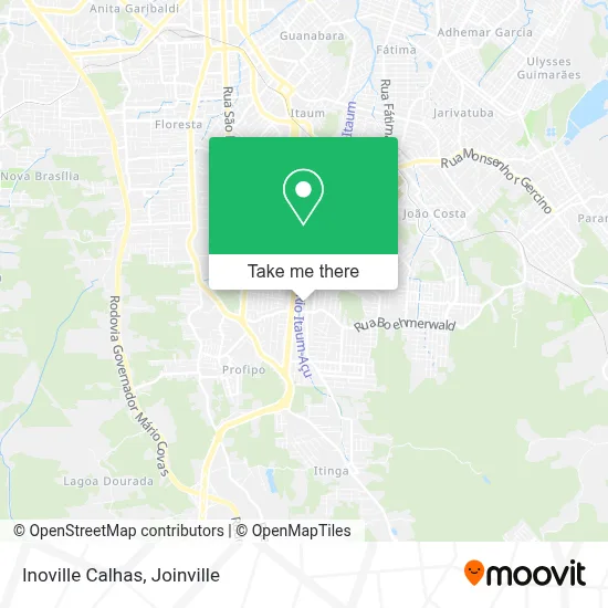 Inoville Calhas map