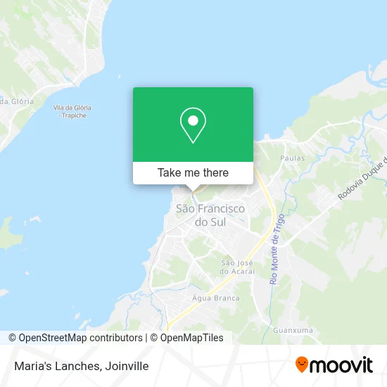 Maria's Lanches map