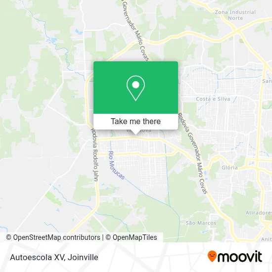 Autoescola XV map