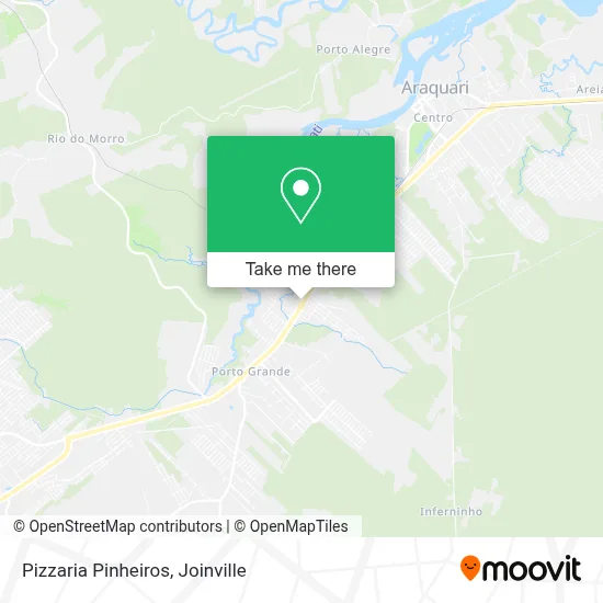 Pizzaria Pinheiros map