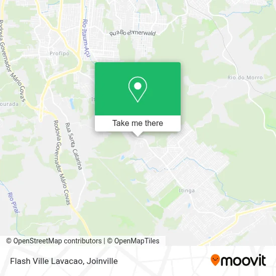 Flash Ville Lavacao map