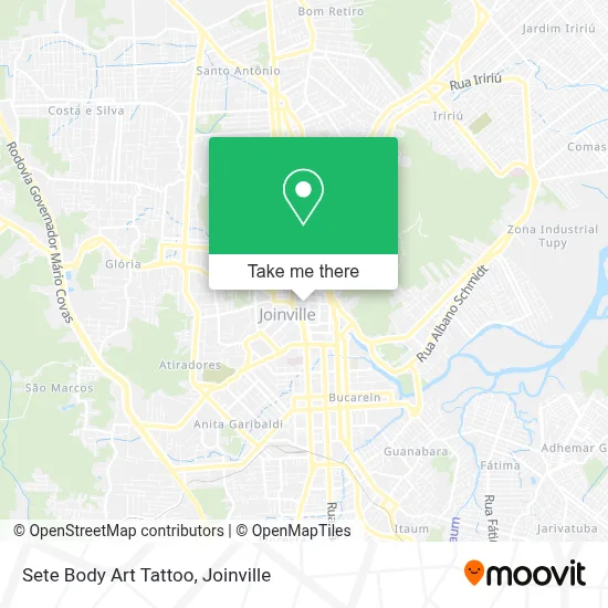 Sete Body Art Tattoo map