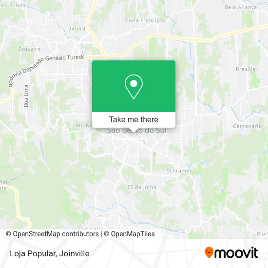 Loja Popular map