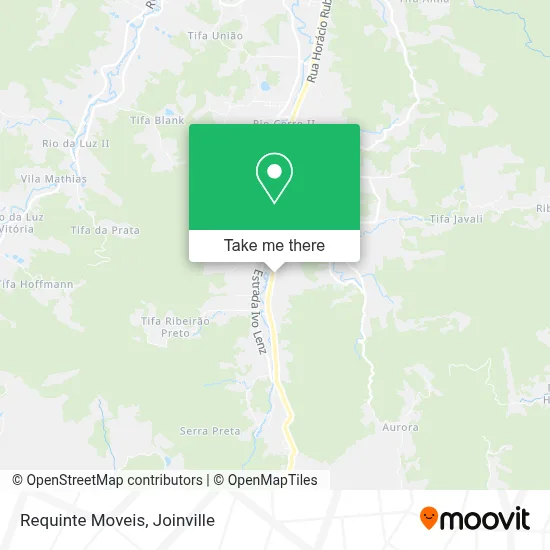 Requinte Moveis map