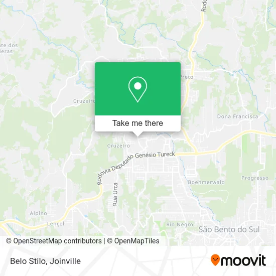 Belo Stilo map
