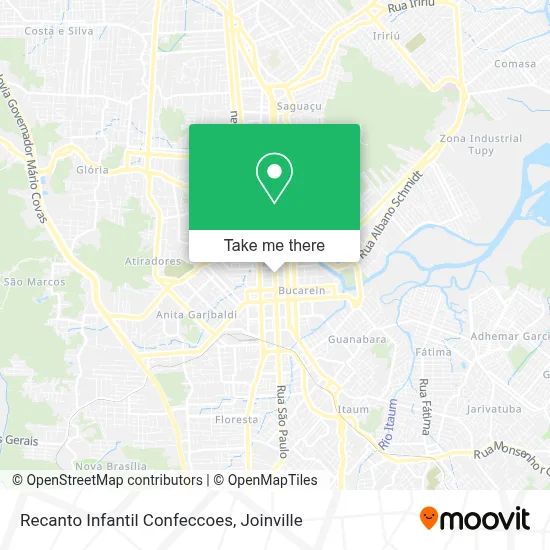 Recanto Infantil Confeccoes map