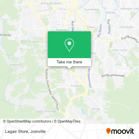 Lagair Store map