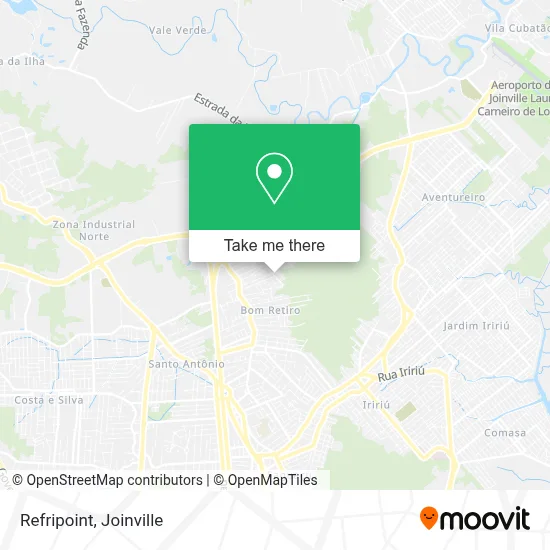 Refripoint map
