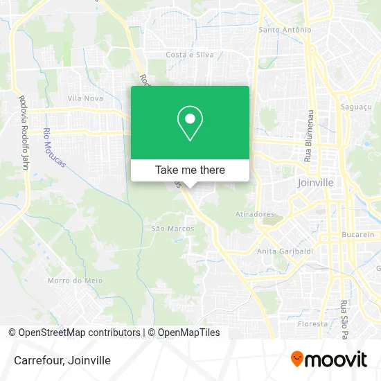 Carrefour map