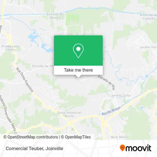 Comercial Teuber map
