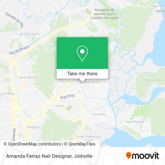 Amanda Ferraz Nail Designer map
