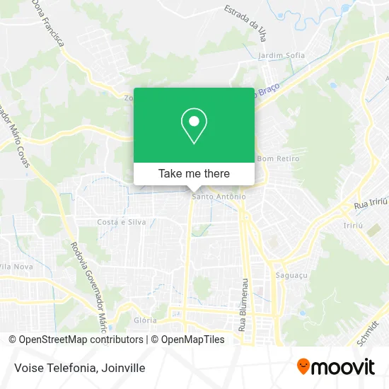 Voise Telefonia map