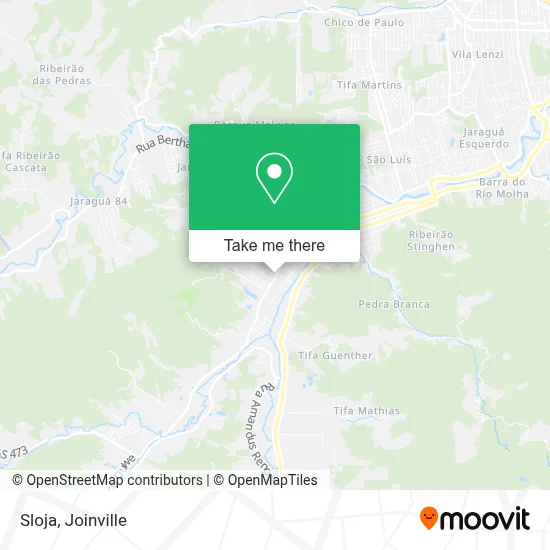Sloja map