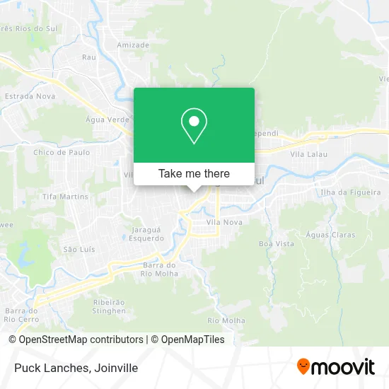 Puck Lanches map