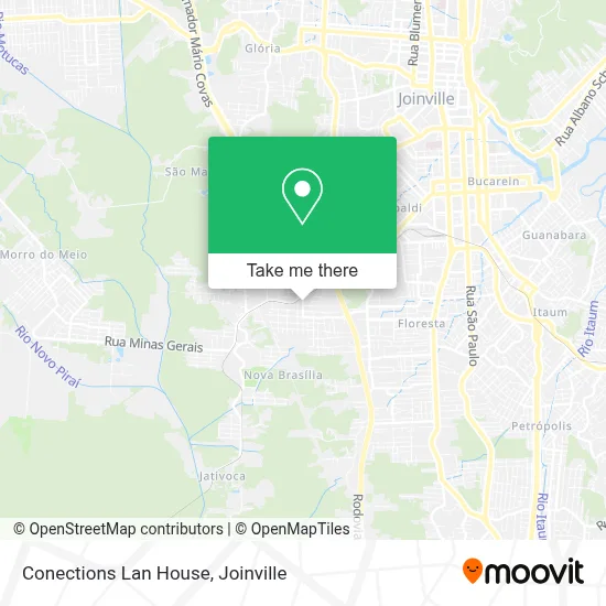 Conections Lan House map
