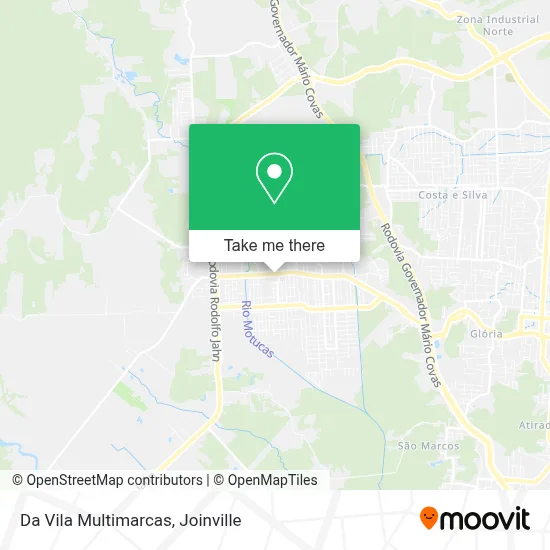Da Vila Multimarcas map
