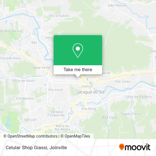 Celular Shop Giassi map