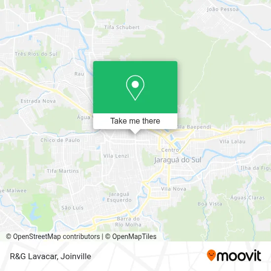 R&G Lavacar map