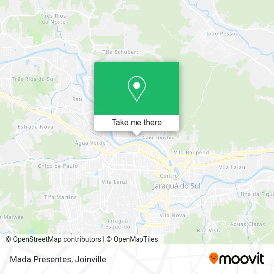 Mada Presentes map