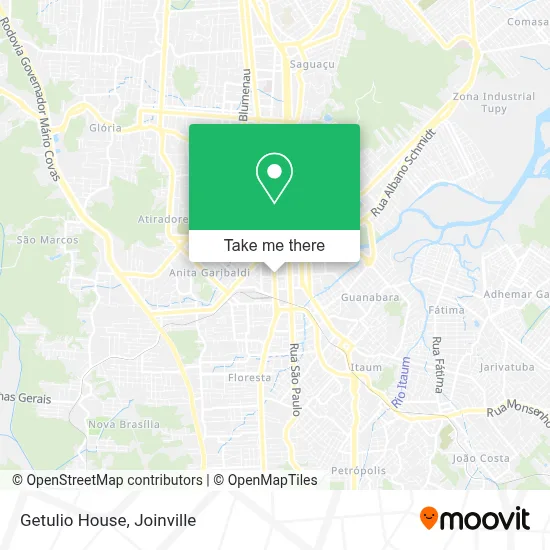 Getulio House map
