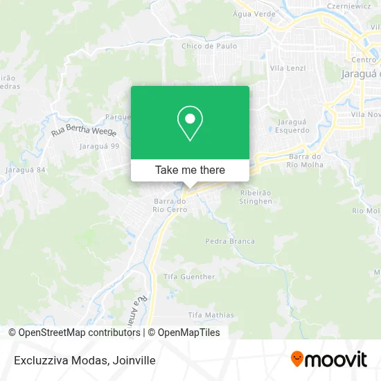 Excluzziva Modas map