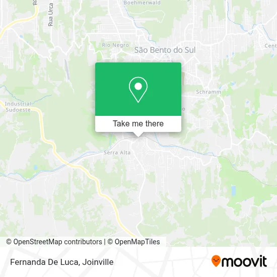 Fernanda De Luca map