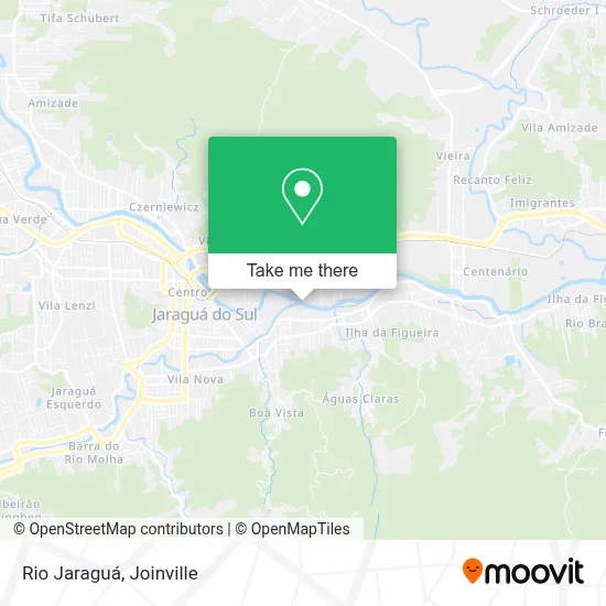 Rio Jaraguá map