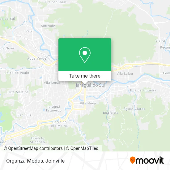 Organza Modas map