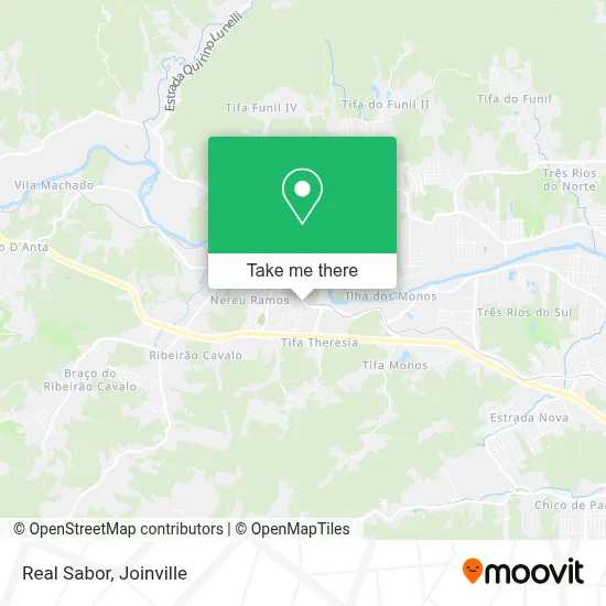 Real Sabor map