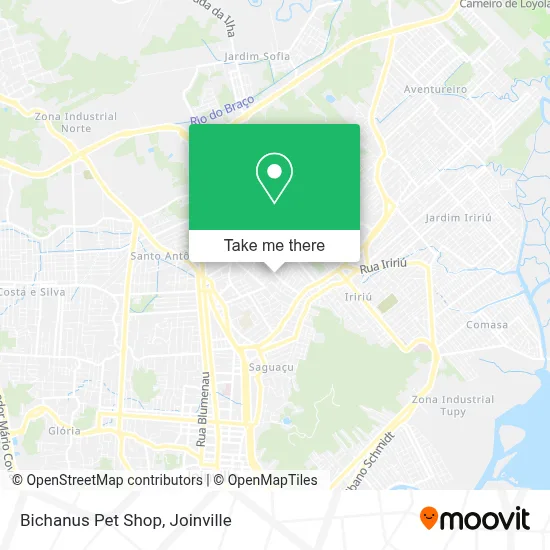 Bichanus Pet Shop map