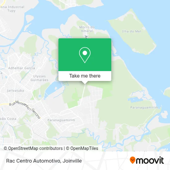 Rac Centro Automotivo map