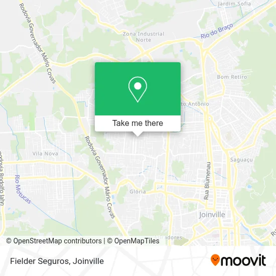Fielder Seguros map